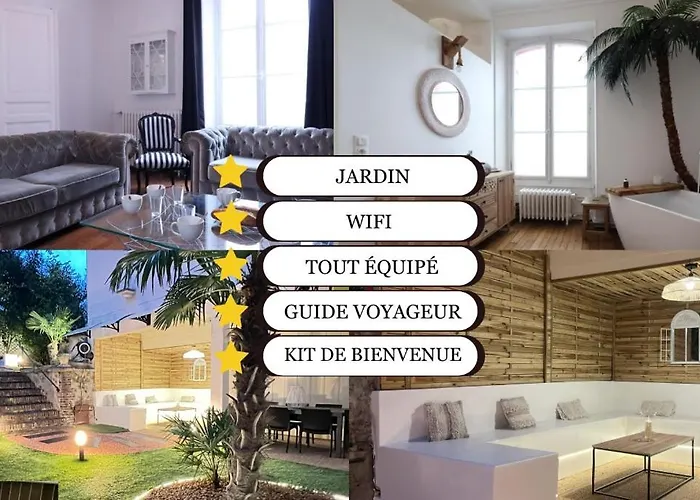 E Le Clos Des Lumières, Maison 13 Pers Avec Jardin Appartamento